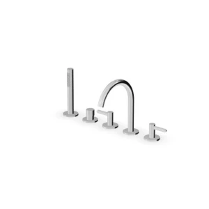 Isy22 Bateria wannowa 5-otworowa chrom ZIS3533 Zucchetti