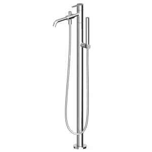 Gill Bateria wannowa wolnostojąca chrom ZGL622 Zucchetti