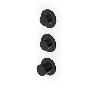 Zuchetti ZOC802.P81 Termostatyczna bateria prysznicowa PVD Black Zucchetti