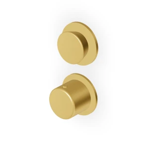 Zuchetti ZSL801.XSP41 Termostatyczna bateria prysznicowa Matt Gold Zucchetti
