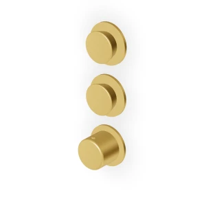 Zuchetti ZSL802.XSP41 Termostatyczna bateria prysznicowa Matt Gold Zucchetti