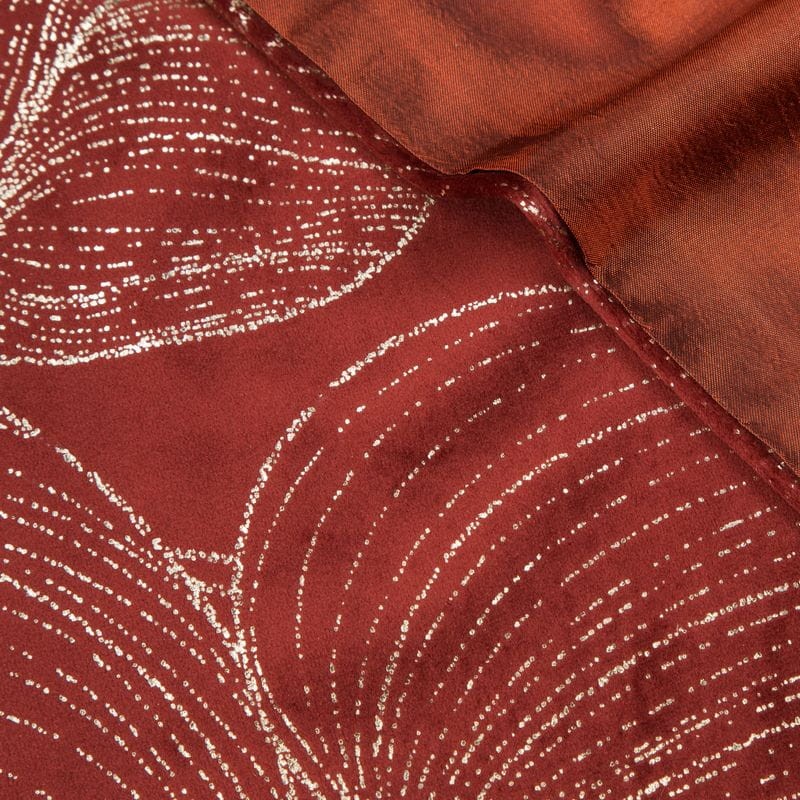 OBRUS WELUR VELVET BIEŻNIK 35X140 CM CEGLANY