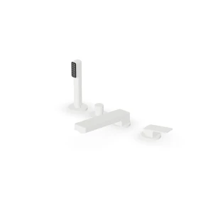 Zuchetti ZIN450.W1 Wanna z 4 otworami, bateria jednouchwytowa Zucchetti
