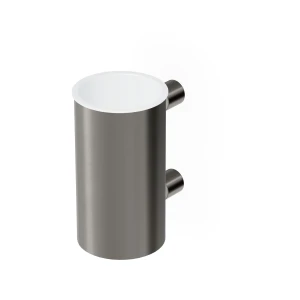 Uchwyt na szklankę ścienny Zuchetti ZAD513.C51, czarny metal Zucchetti