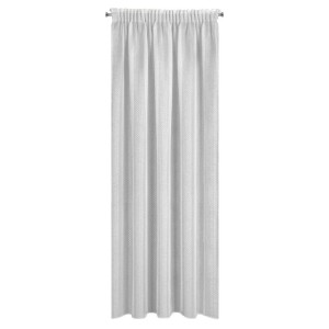 FIRANA FIRANKA NA TAŚMIE Z WZOREM 140X270 CM BIAŁA