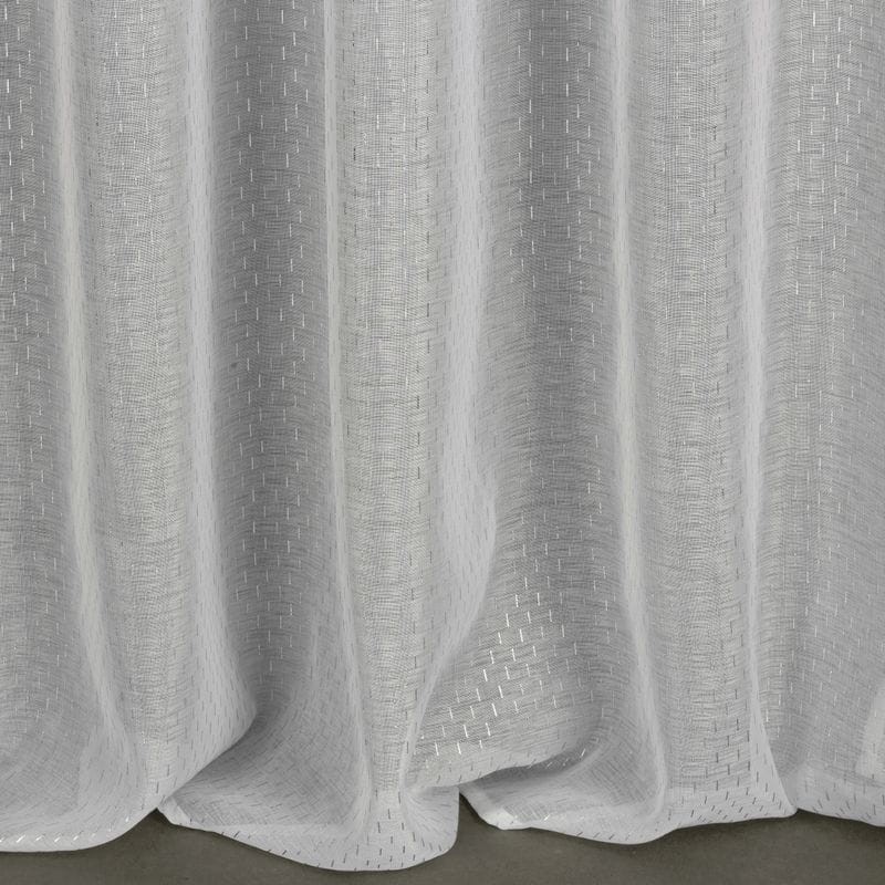 FIRANA FIRANKA NA TAŚMIE Z WZOREM 140X270 CM BIAŁA