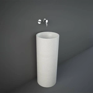 Rak BATFS13600600A Umywalka wolnostojąca Mica White Okrągła