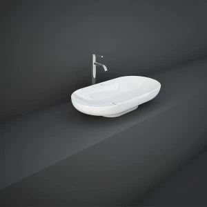 Rak DESCT7000AWHA Umywalka nablatowa Alpine White 700 mm