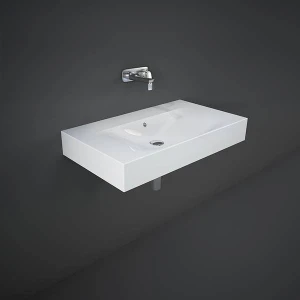 Rak DESWB08100AWHA Umywalka wisząca Rak DES Biała Alpejska 810x460 mm