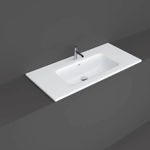 Rak JOYDI10101WH Umywalka Rak JOY UNO Biała Prostokątna 1010x465 mm