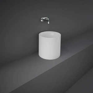 Rak PETCT13400AWHA Umywalka Rak PETIT Alpine White 360mm Okrągła