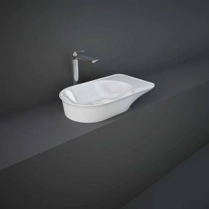 Rak VALCT6400AWHA Umywalka nablatowa Alpine White 640x360 mm