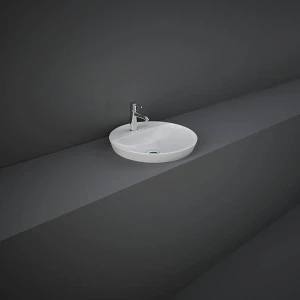 Rak VARDI14201AWHA Umywalka Rak VARIANT Okrągła Alpine White