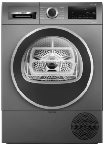 Bosch Serie 6, Suszarka z pompą ciepła 9 kg, Cast Iron Grey WQG243CRPL