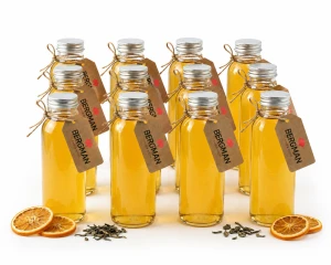 12x BUTELKI SZKLANE 500 ml NA SOK PRZETWORY OLIWĘ NALEWKI Z ZAKRĘTKĄ
