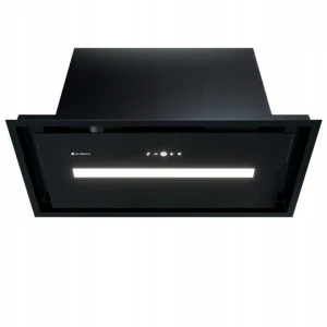 Okap kuchenny Globalo Pinelio 60.1 Black 60cm wydajność 720m3/h cichy pilot