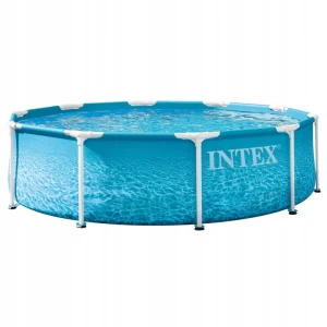 BASEN STELAŻOWY OGRODOWY DUŻY OKRĄGŁY DLA RODZINY 305 x 305 cm INTEX 28206