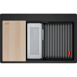 Zlewozmywak Franke Kanon KNG PRO 610-73 FTL Czarny Mat 114.0749.641