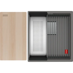 Zlewozmywak granitowy Franke Kanon KNG PRO 110-37 szary 125.0749.648