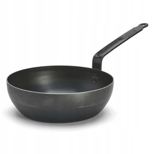 BLUE CARBON Patelnia głęboka 28 cm / DE BUYER