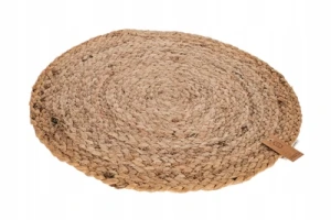 Okrągła Mata Stołowa 38 Cm Juta