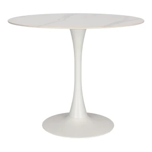 Fernity Stół Simplet Skinny Premium Stone White 90cm OUTLET