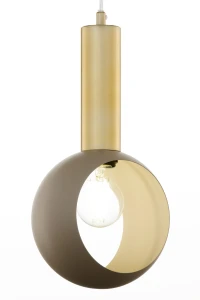 VITRUM GOLD OCZKO złoty szczotkowany/ciepły beż  Sigma lighting