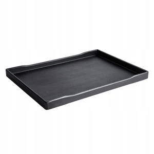 Taca ZEN z melaminy 30 x 22 x 2,3 cm czarna VERLO