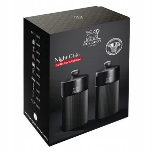 PEUGEOT NIGHT CHIC Zestaw młynków Line 12 cm