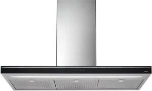 Falmec Luce Isola 90 czarny okap wyspowy 800 m³/h