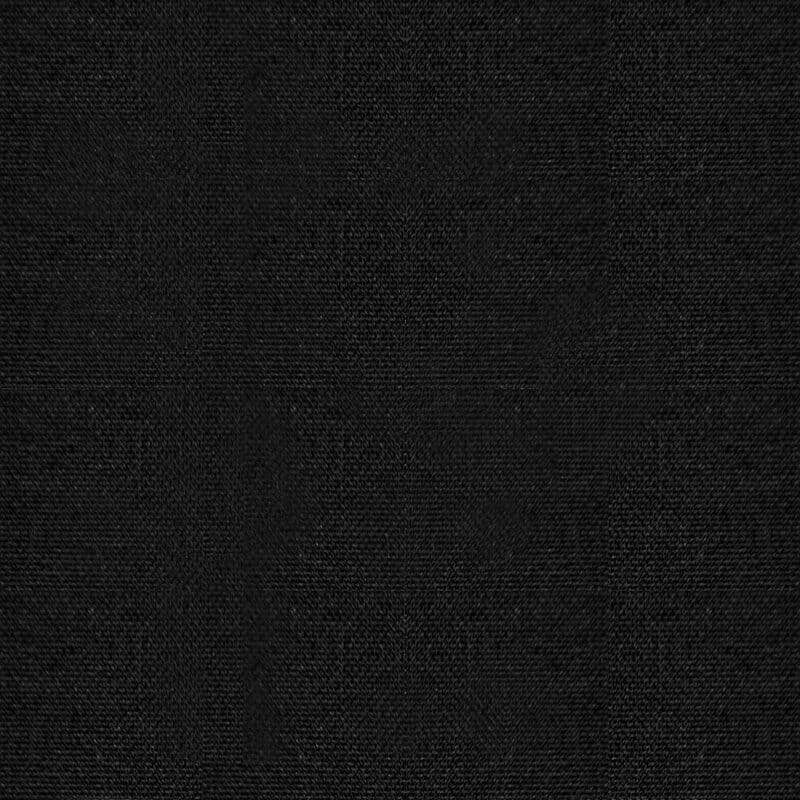 ZASŁONA 140x250 NA KOŁACH GŁADKA CZARNA