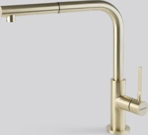 Bateria zlewozmywakowa Falmec Trevi Corner PVD Oro złota