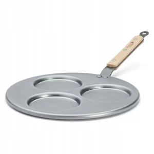 Patelnia do naleśników de Buyer Mineral B Bois 27 cm stal węglowa drewno