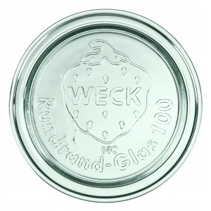 WECK Pokrywa szklana OEM Weck 100mm x6 Org.