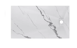 Besco Brodzik prysznicowy prostokątny Vexo Marble VM-160-90-P