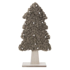 Figurka Dekoracyjna Choinka 40cm - BrązowA