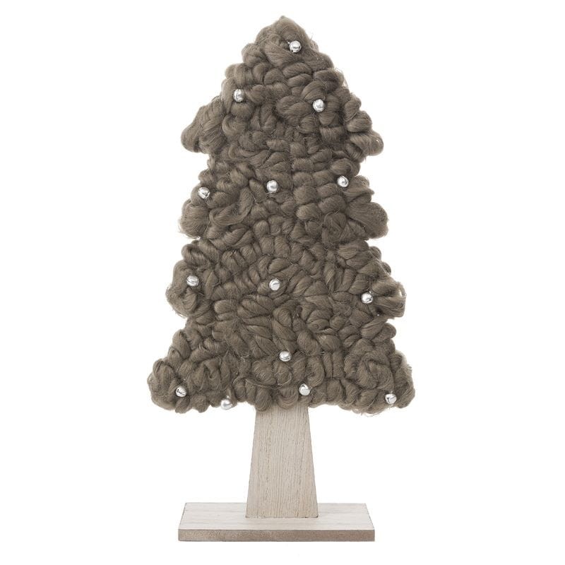 Figurka Dekoracyjna Choinka 40cm - BrązowA