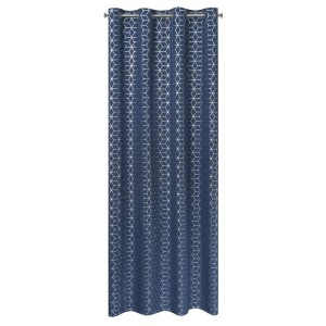 ZASŁONA GOTOWA przelotki 140X250 CM Granatowa