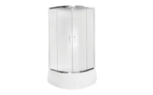 Besco Kabina prysznicowa półokrągła Modern Chrom 165 MP-90-165-G
