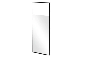 Besco Kabina walk in Icon Black IC-120-200C