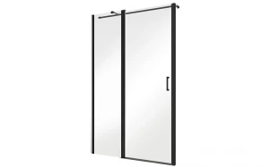 Besco Drzwi prysznicowe Exo-C Black ECB-100-190C