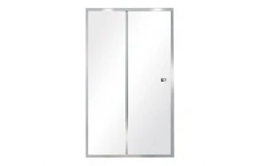 Besco Drzwi prysznicowe Duo Slide Chrom DDS-140