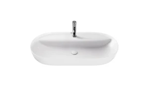 Besco Umywalka nablatowa ceramiczna Anes Cera-Line 80 White