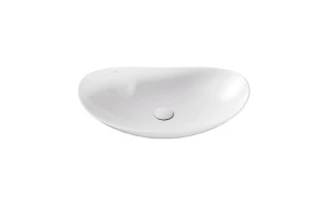 Besco Umywalka nablatowa ceramiczna Viya Cera-Line 61,5 White
