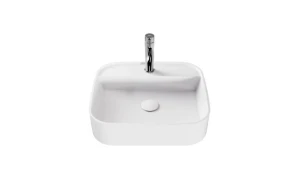 Besco Umywalka nablatowa ceramiczna Assos Cera-Line 45 White