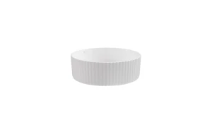 Besco Umywalka nablatowa ceramiczna Clea Ryfle Cera-Line 36 White