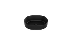 Besco Umywalka nablatowa ceramiczna Lova Cera-Line 46 Matt Black
