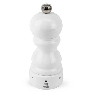 Peugeot PARIS Młynek o soli 12 cm, biały lakier, u-select