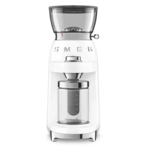 Młynek do kawy Smeg CGF03WHEU Biały