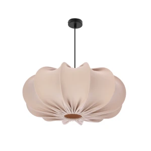Lampa wisząca Candellux CAFEE beżowa 52 cm skandynawska E27